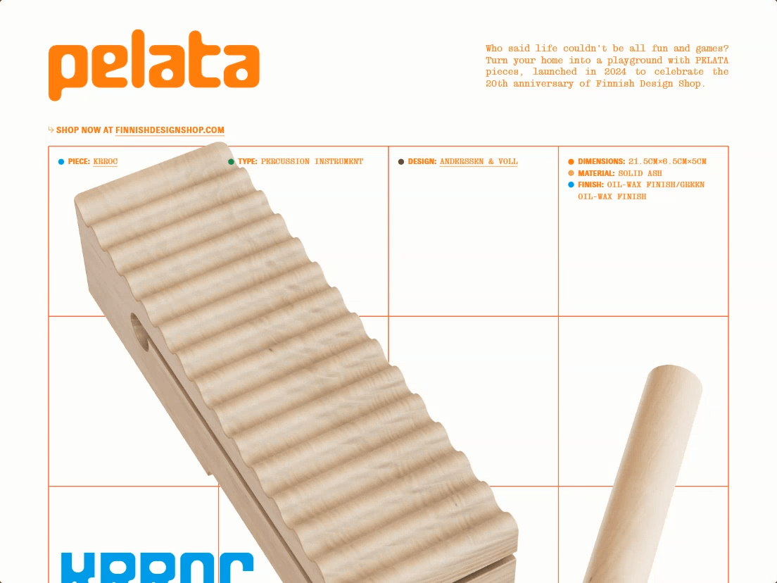 PELATA pieces