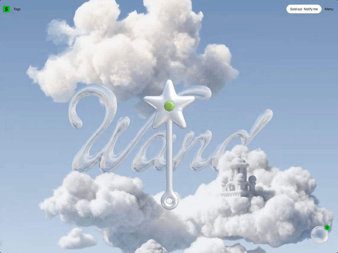Cash App Wand Tag